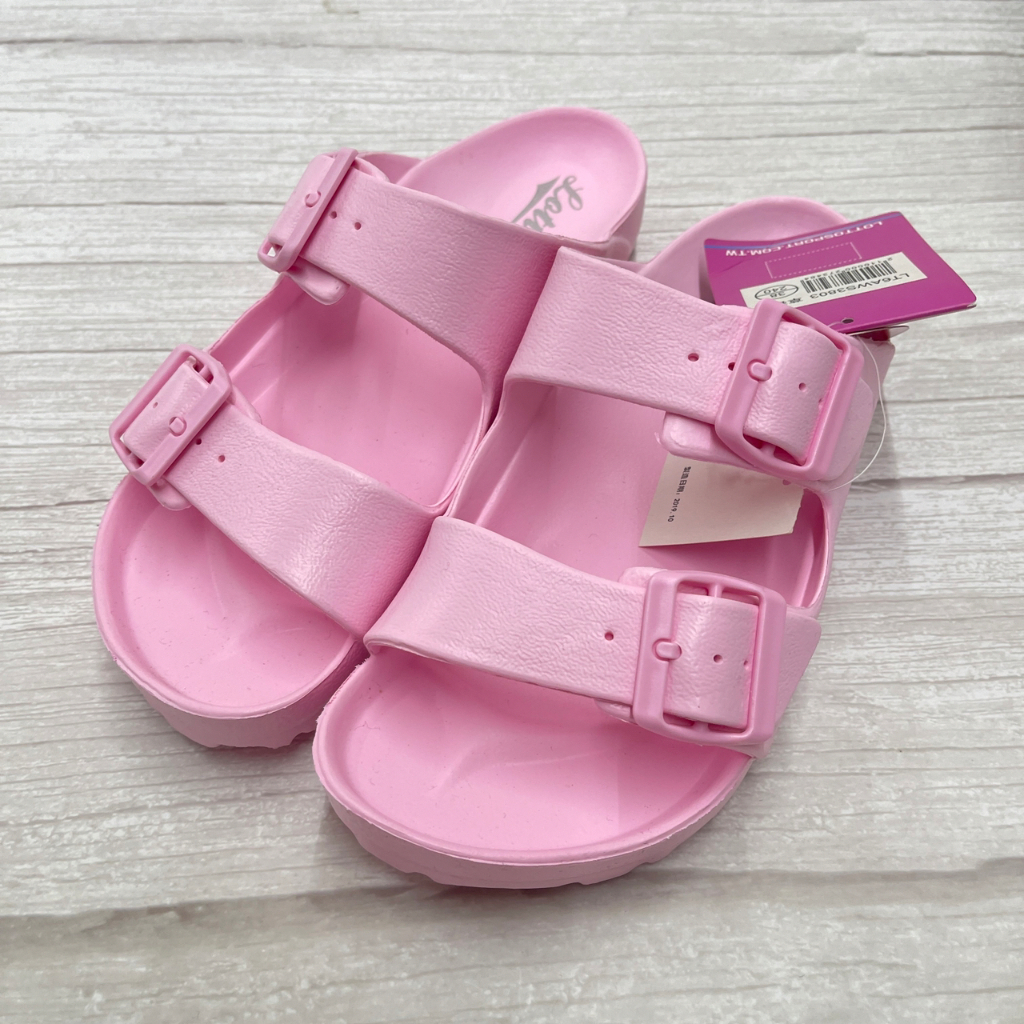 ［出清品］《布布童鞋》LOTTO BURANO粉紅色拖鞋(24公分)