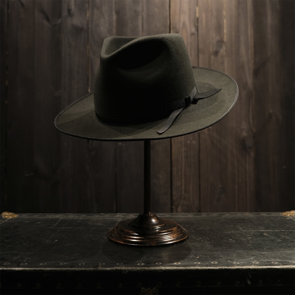 【Metal Mob】Retrodandy - 1940s Fedora 紳士帽 - 深灰 vintage 工裝 古著