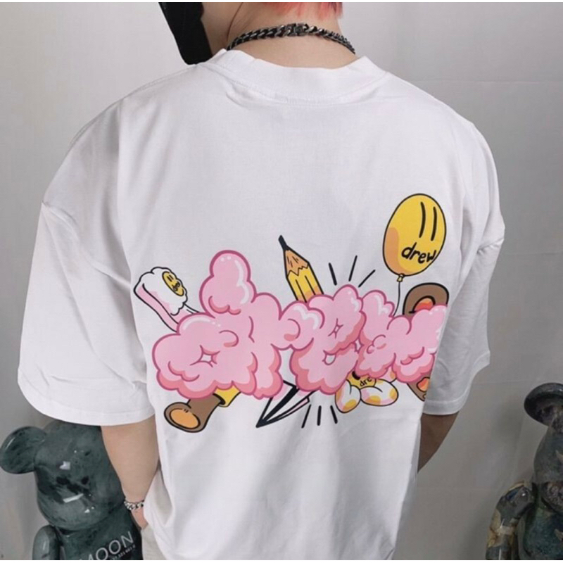 [R.F.N代購] Drew house SS Mascot tee 小賈 氣球粉紅塗鴉 短袖 T恤