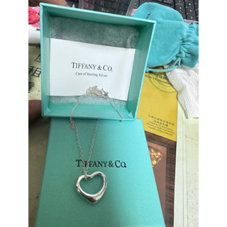 Tiffany & Co. Open Heart心形項鍊-925純銀（真貨）