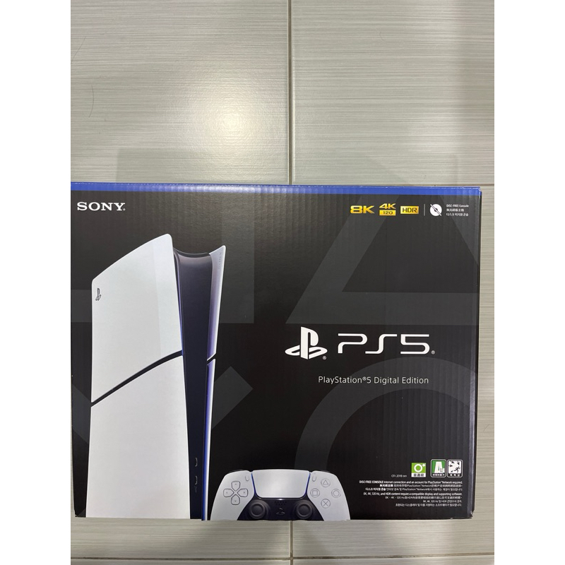 現貨 SONY 索尼 New PlayStation 5 數位版主機(CFI-2018B01)