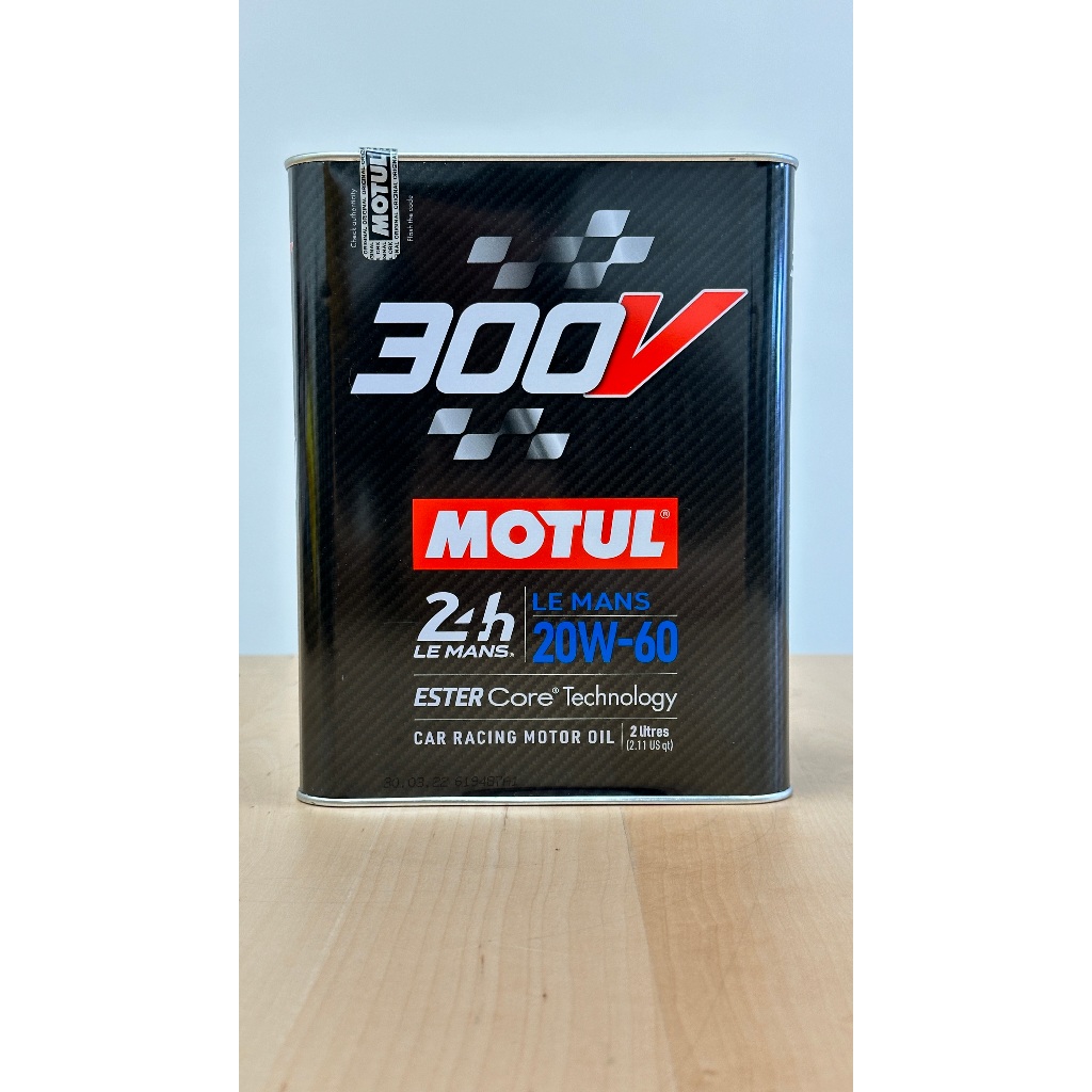 MOTUL 300V LE MANS 20W60  摩特 雙酯 全合成機油