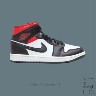 AIR JORDAN 1 MID GYM RED 白黑紅 奶油底 BQ6472-061【Insane-21】