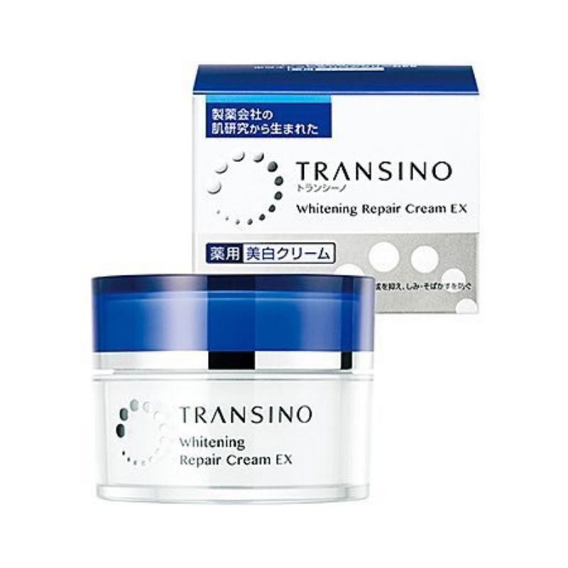 日本 第一三共Transino 晚霜 夜用 美白修護霜EX 肌膚淨白透亮 凍齡晚霜