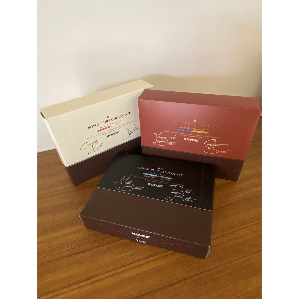 ⭐現貨+快速出貨⭐日本帶回北海道Royce 純巧克力 Pure Chocolate巧克力片 (每盒/40枚入)