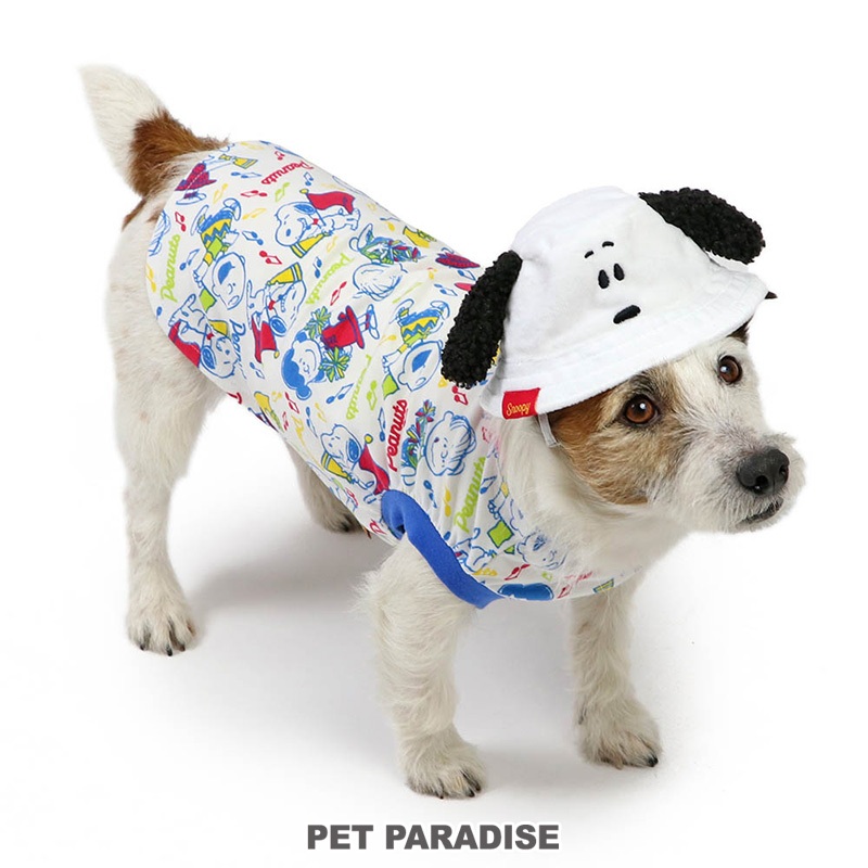 【PET PARADISE】史奴比滿版上衣/附帽子 (3S/DSS/SS/DS/S)｜SNOOPY 2024新款 春季