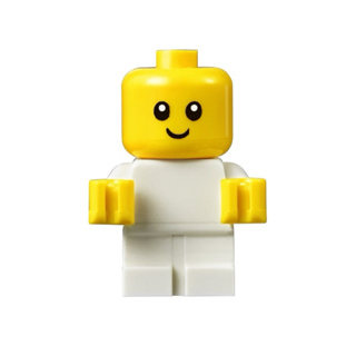 LEGO 樂高 10255 白色 嬰兒 全新品 (參考 白衣 城市 45022 60134 街景 集會廣場 )