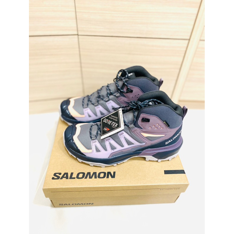 [24H出貨] UK 7.5 US 9 SALOMON 女款 X ULTRA 360 Goretex 中筒登山鞋