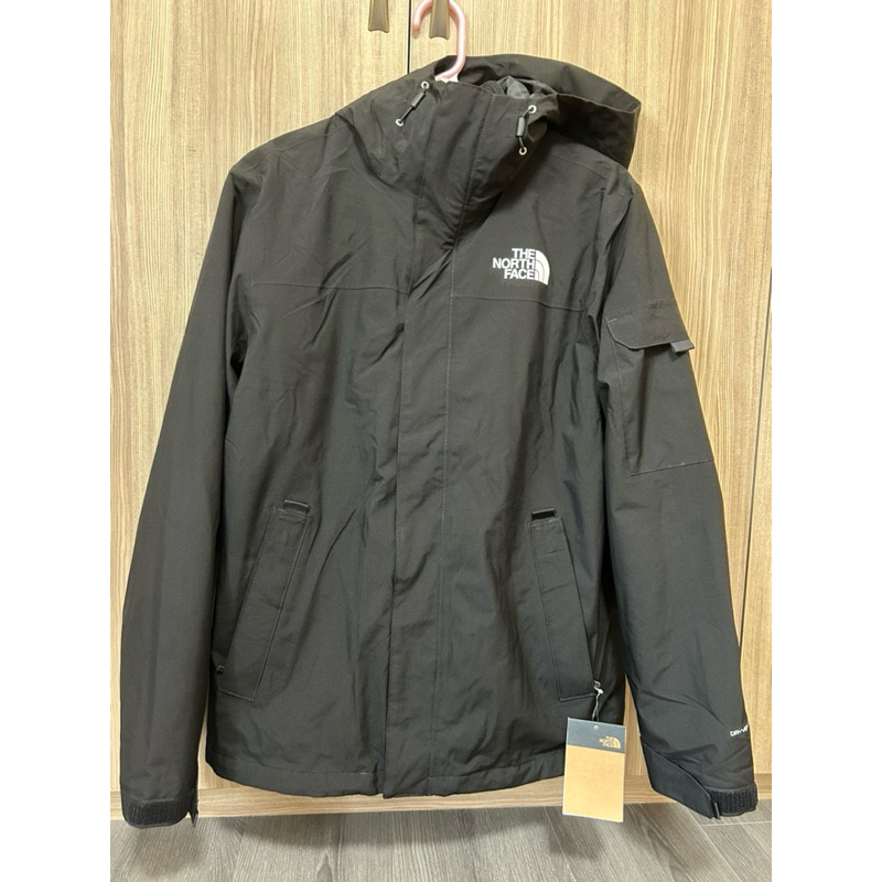 The North Face 北臉男款三合一外套 s碼