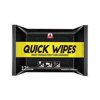 現貨🔥全新QUICK WIPES白鞋清潔濕巾 擦鞋濕巾 去汙濕巾12片 球鞋濕巾 小白鞋 擦鞋濕巾 運動鞋清潔濕巾