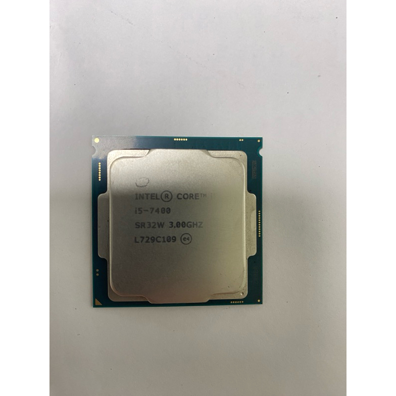 二手良品 intel i5-7400 四核心 LGA 1151 七代 i5 處理器