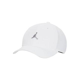 NIKE_中性_帽子_運動帽_遮陽帽_喬丹_白色_J RISE CAP S CB MTL JM_FD5186100