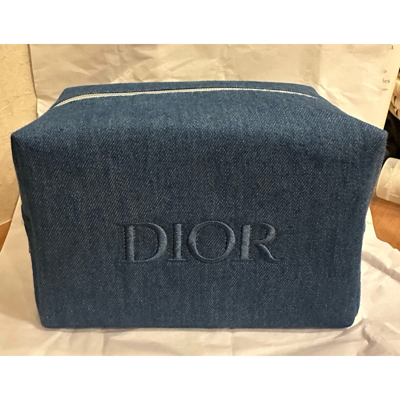 DIOR 迪奧 全新 現貨 牛仔 化妝包 收納包