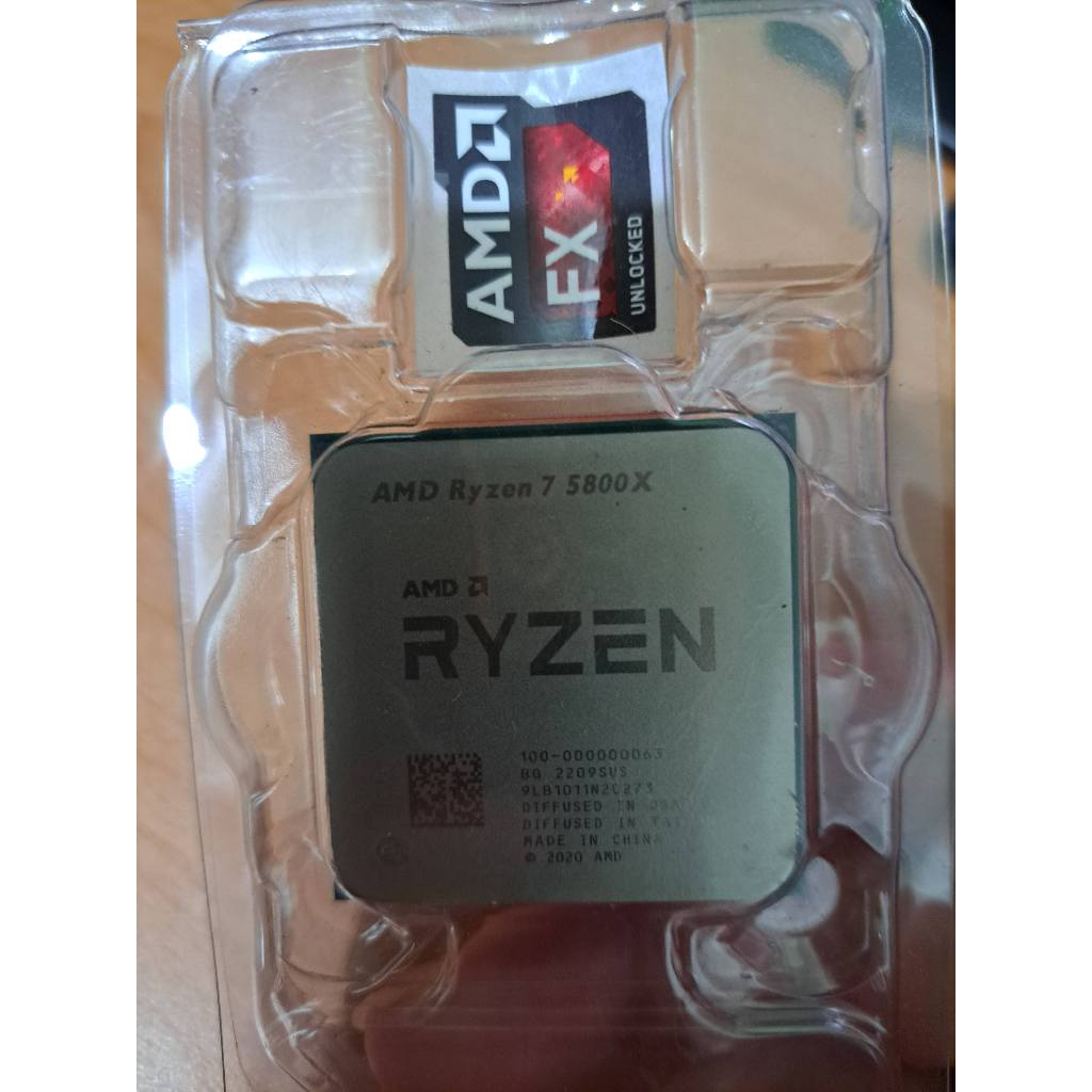 AMD RYZEN 7 5800X R7-5800X 新品 僅測試