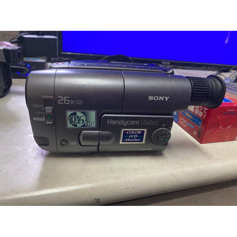Sony CCD TRV12 video8攝錄放影機,(剩放影功能）含運