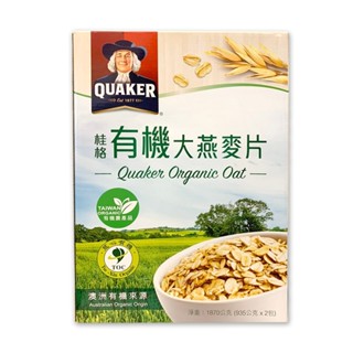 Quaker桂格 有機大燕麥片 935公克 X 2入