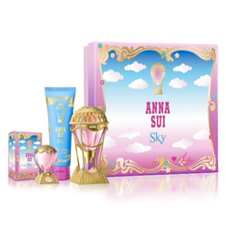 波妮香水♥Anna Sui 綺幻飛行假期禮盒(淡香水50ml+淡香水5ml+身體乳90ml)