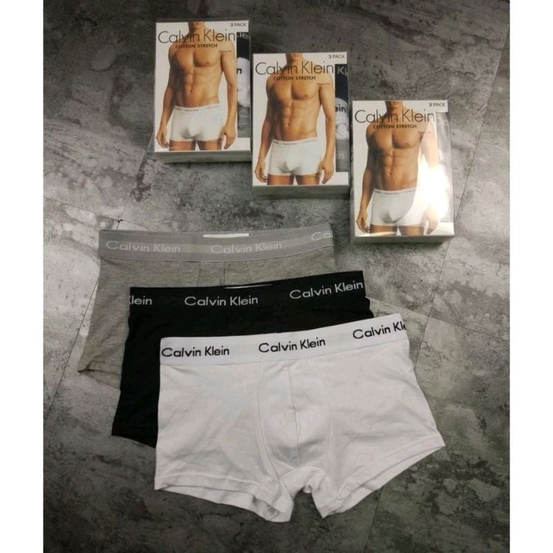 【12小時內出貨🚀全館免運費】CK盒裝內褲 Calvin Klein 超薄透氣四角盒裝內褲 男內褲 男生四角褲 平口褲