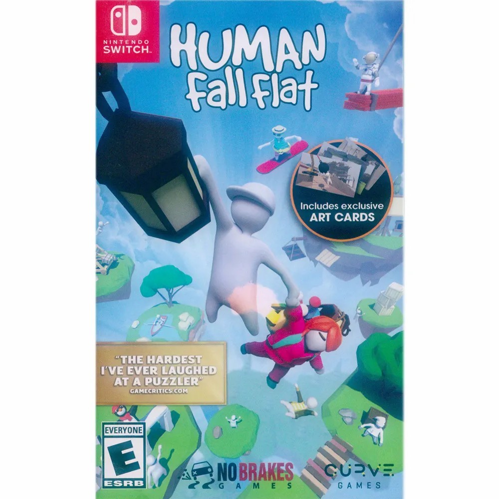 Switch遊戲 人類 跌落夢境 周年紀念版 Human: Fall Flat 中文版【魔力電玩】