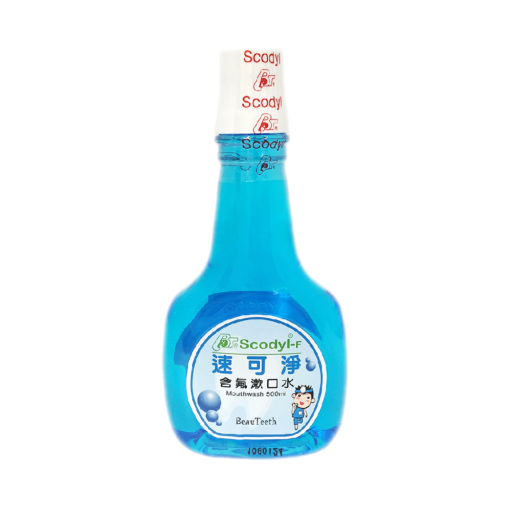 速可淨 兒童含氟漱口水 500ml 薄荷口味