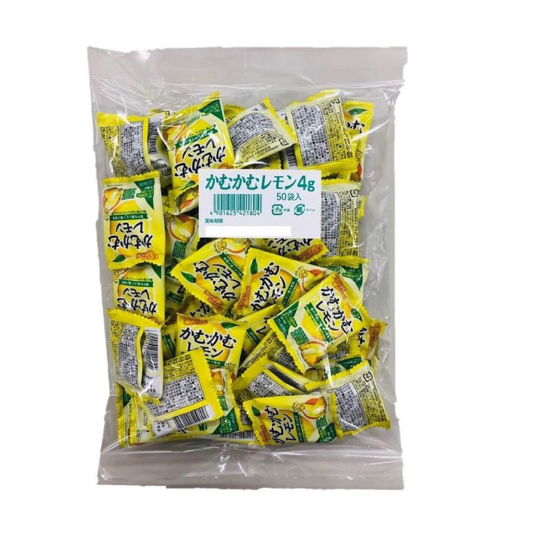 [限量預購] 日本三菱製菓瀨戶內檸檬脆皮軟糖 4gx50小包(大包裝)