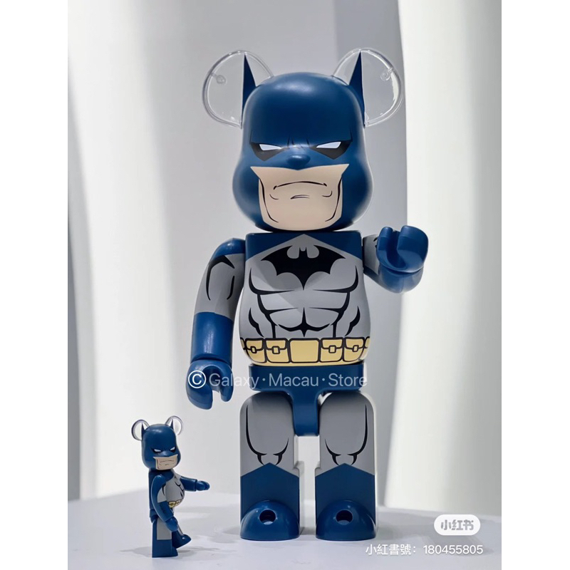 《熊 🇯🇵專門店》BE@RBRICK BATMAN:HUSH 蝙蝠俠 緘默藍400%+100% 全新現貨