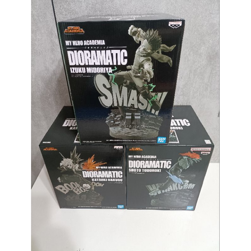 （代理拆檢）我的英雄學院 DIORAMATIC 綠谷 爆豪 轟