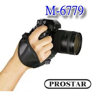 Prostar 皮製相機手腕帶，中 (M-6779) 大(M-6743) 韓國製 ~適單眼相機、攝影機 可鎖在腳架上