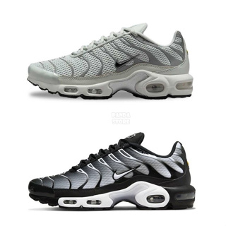 胖達）NIKE AIR MAX Plus 未來感 情侶鞋 休閒鞋 DM0032-003 黑銀 FV8480-002 灰白