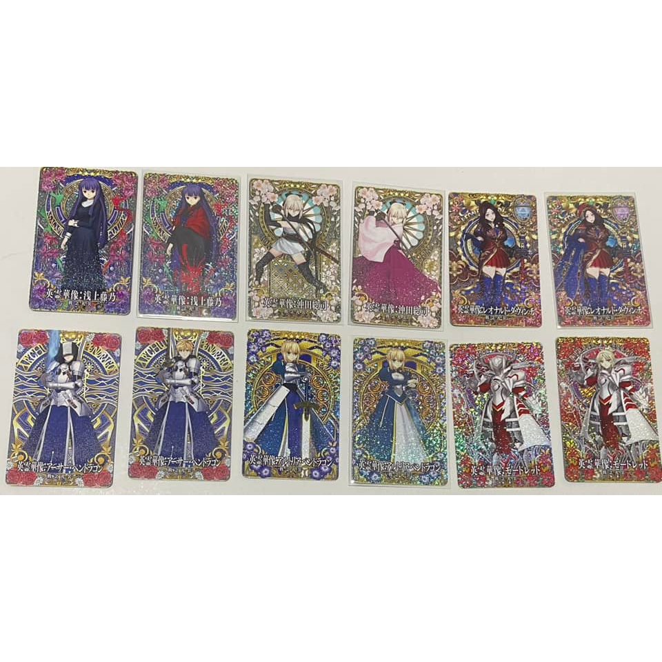 SEGA Fate Grand Order Arcade 英靈華像 街機卡/收藏卡 FGOAC/賴光/黑貞/尼祿/沖田