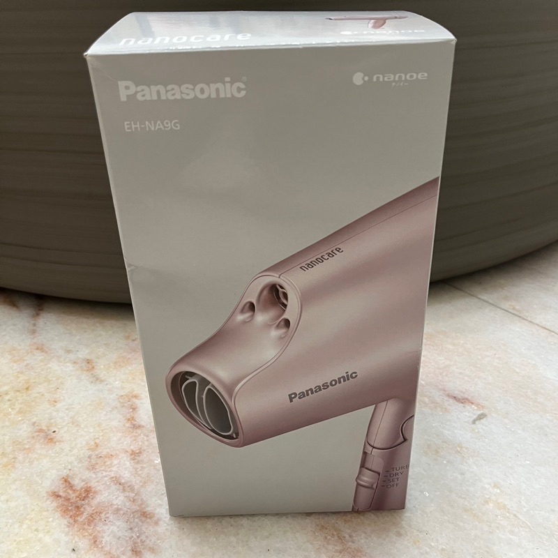 [全新］Panasonic 國際牌 奈米水離子吹風機-粉金(EH-NA9G-PN)