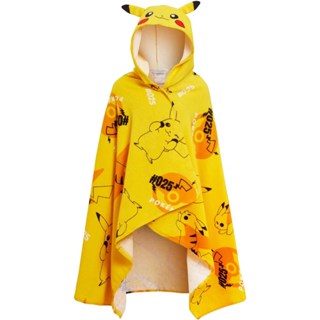 預購純棉🚀空運🚀英國專櫃 Pokémon 皮卡丘 兒童 毛巾 浴巾 Pikachu 純棉 寶可夢