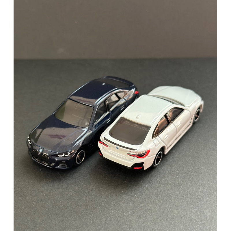 《M.W.模型》BMW I4 M50 TOMICA NO.36 二改（細節強化/贈電動車牌）