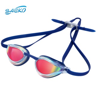 【SAEKO】三鐵運動款鍍膜成人泳鏡 蛙鏡 廣角抗UV鍍膜防霧 大鏡框 S68UV