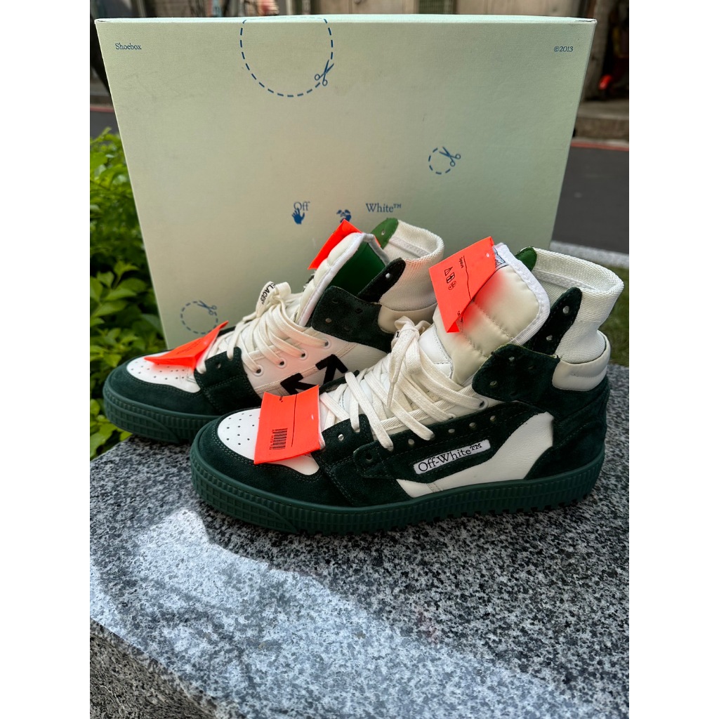 OFF-WHITE Off-Court 3.0 High Forest Green White SS21 正品二手#22