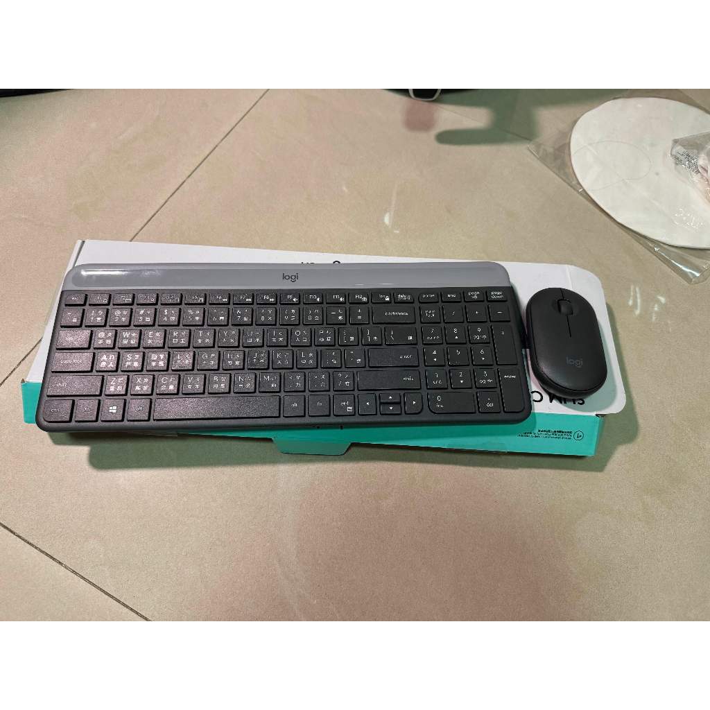 【二手】Logitech 羅技 MK470 無線鍵盤滑鼠組
