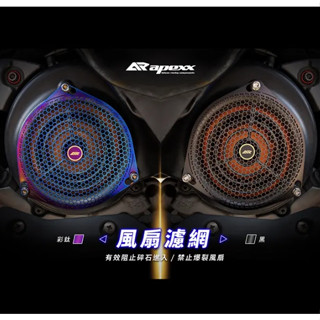 撿便宜 APEXX 風扇濾網 燒鈦風扇 風扇蓋 風扇網 白鐵濾網 勁戰五代 四代勁戰 JET 雷霆S