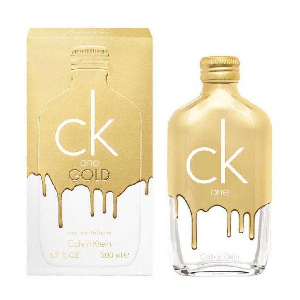 Calvin Klein CK ONE GOLD 限量版 中性淡香水 200ml 香水 香氛 淡香水 中性香 男香 女香