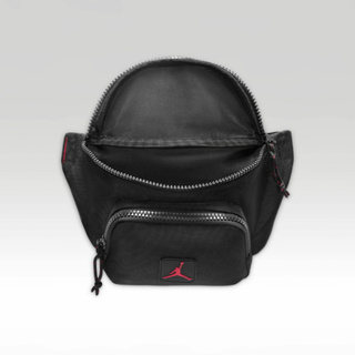 【全能MAX】NIKE 腰包 Jordan Rise 多夾層 可調背帶 扣環 肩背 斜背 小包 JD2413011AD-