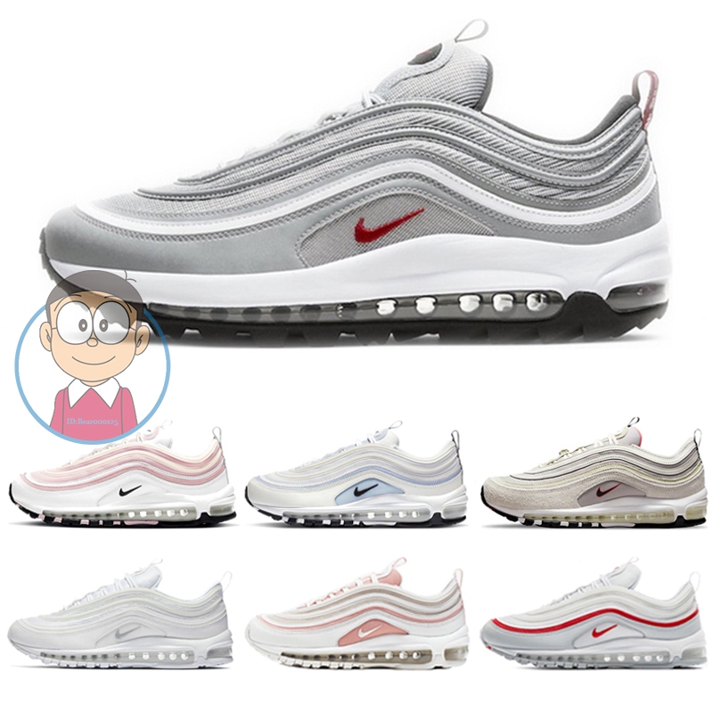 Nike Air Max 97 男鞋 奶茶 白色 聖水 黑白 白綠 漸層 彩虹 耐吉 女鞋 全掌 氣墊鞋 慢跑鞋 運動鞋