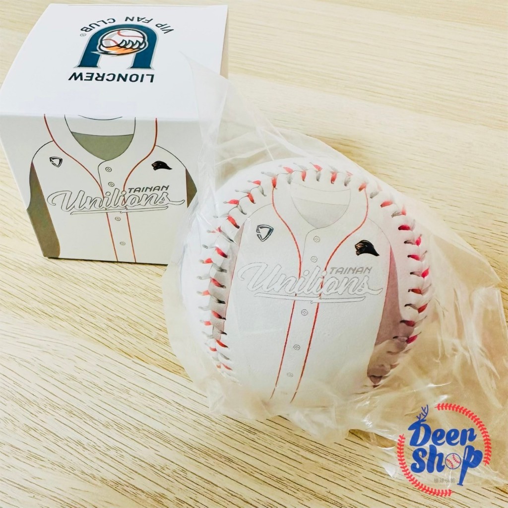 【現貨】統一獅 球衣款 紀念球 (單顆) UNLIONS Baseball LOGO球 TEAMJOINED 會員聯名