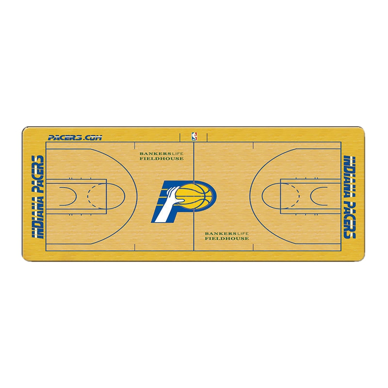 [現貨]電腦滑鼠墊 經典 印第安納溜馬Indiana Pacers超大尺寸 NBA主場 籃球場地板 桌墊