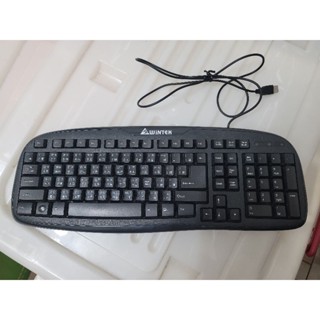 👍二手好物👍Wintek 文鎧 USB有線鍵盤Logitech 羅技 USB有線滑鼠