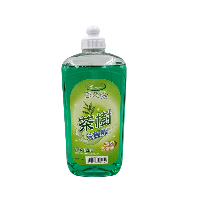 百內柔茶樹洗碗精 1000ml 茶樹洗碗精 洗碗精 洗碗液 清潔劑  【原動力購物】