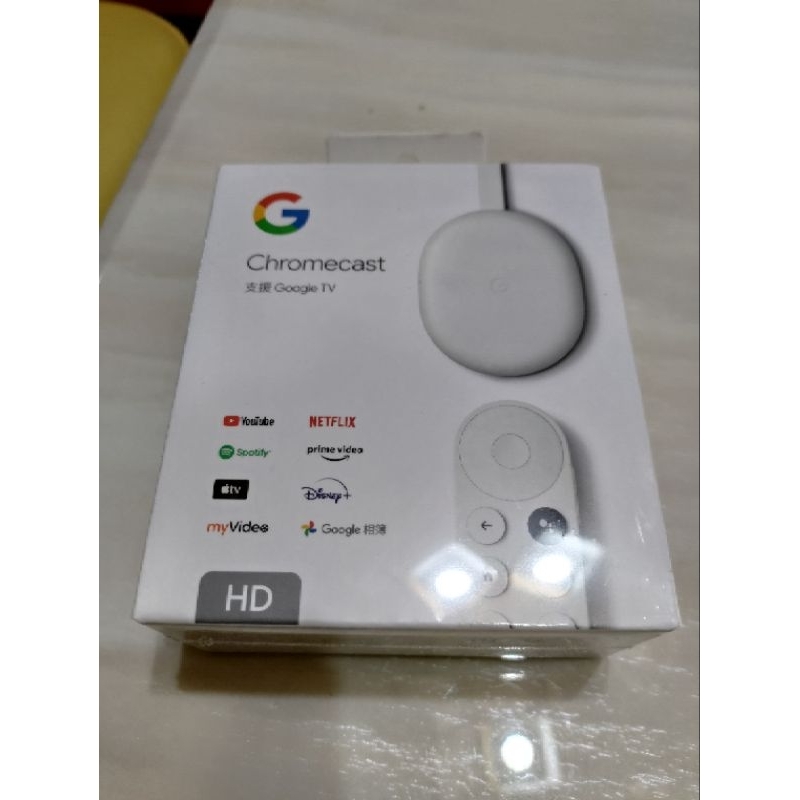 全新未拆 Google Chromecast Google TV HD版