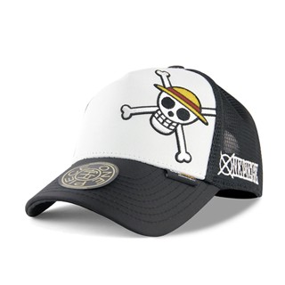 【ANGEL NEW ERA】航海王 CORDURA 魯夫 經典黑 卡車帽 網帽 動漫限定 海賊王【ONE PIECE】