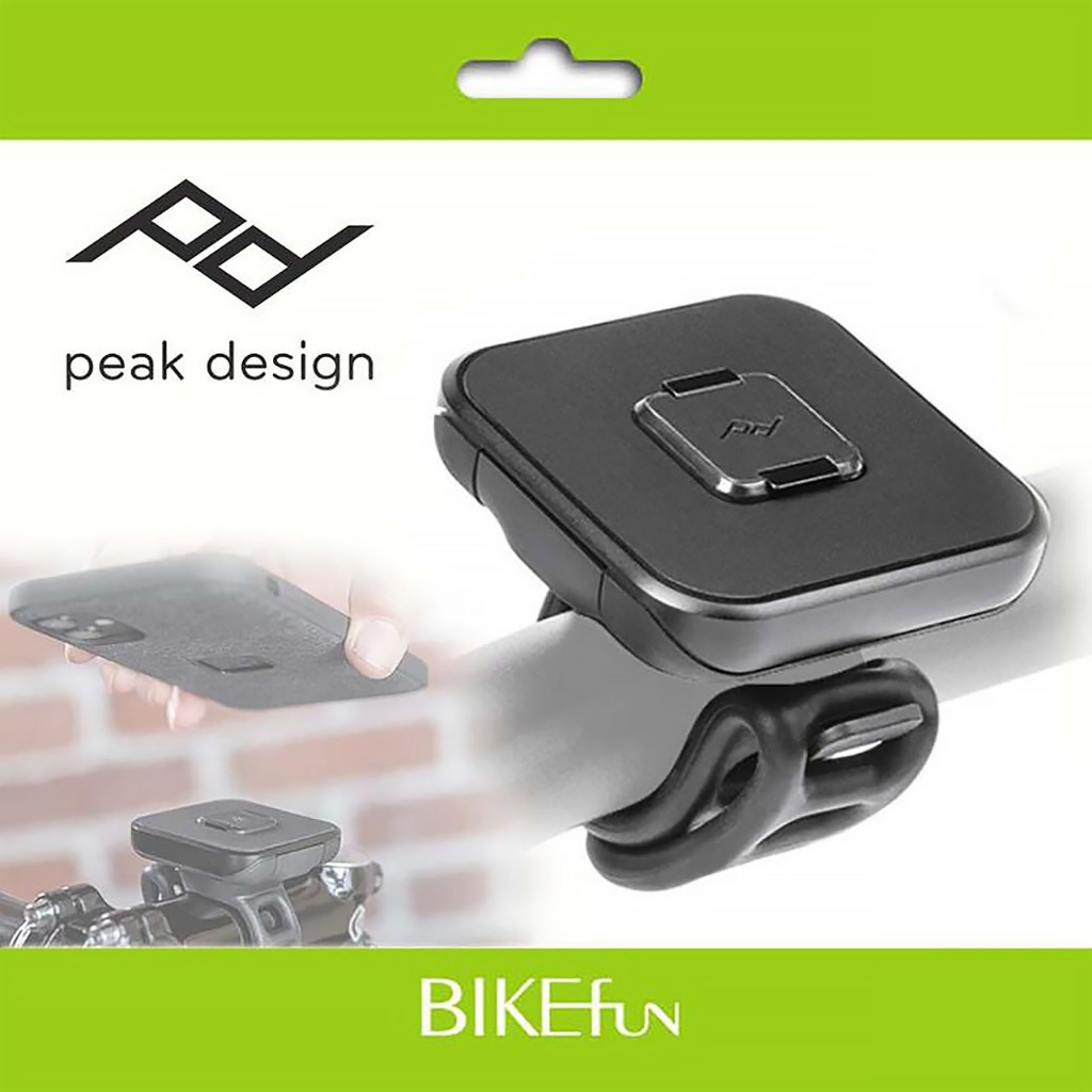 PEAK DESIGN易快扣自行車通用手機座 手機架 PD 磁吸快扣秒安裝 &gt; BIKEfun拜訪單車