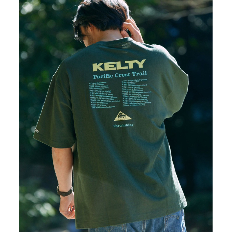 ｛TRIBUTO} KELTY X FREAK’S STORE  OUTDOOR 印花 短袖T恤 日線 日本代購