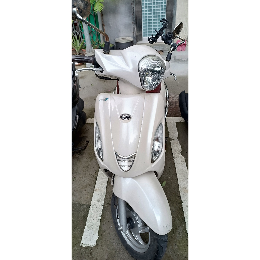 自售 2020 光陽 Like 125 Kymco 白色 碟煞 女用上下班機車