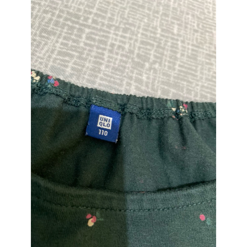 Uniqlo 長袖 女童 洋裝 二手